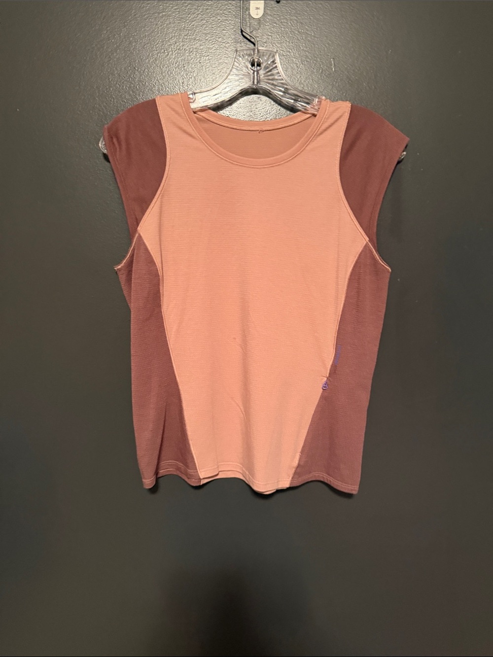lululemon athletica Two-Tone Sleeveless Tank - Dusty Pink & Mauve
